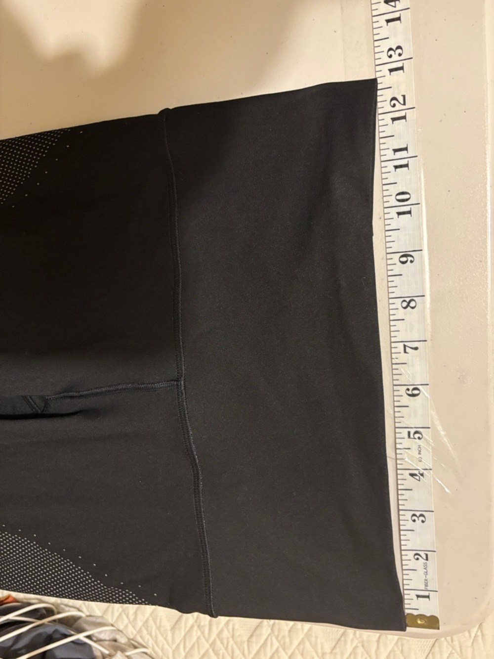 Lululemon High-Rise Mapped Out Black Patterned Performance Leggings Size 6 - Picture 5 of 7